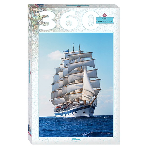 Step Puzzle (73071) - "Segelschiff - Royal Clipper" - 360 Teile Puzzle
