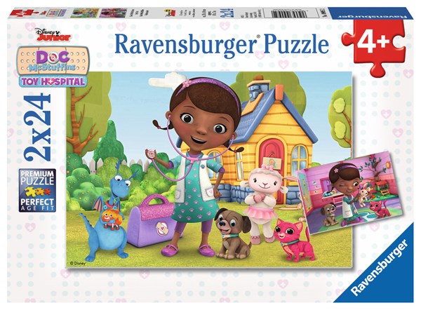 Ravensburger (09095) - "Pet Vet" - 24 Teile Puzzle
