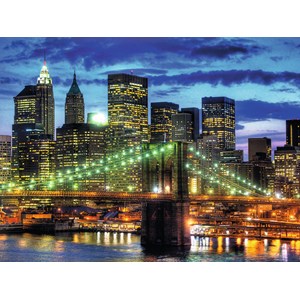 Ravensburger (16272) - "Skyline New York City" - 1500 Teile Puzzle