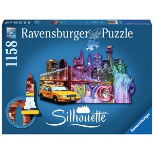 Ravensburger (16153) - "NYC Skyline" - 1158 Teile Puzzle