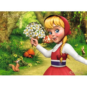 Ravensburger (07055) - "Your girlfriends from the Efteling" - 12 14 20 24 Teile Puzzle