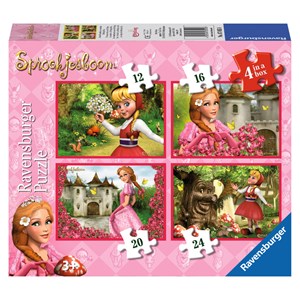 Ravensburger (07055) - "Your girlfriends from the Efteling" - 12 14 20 24 Teile Puzzle