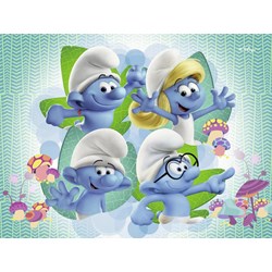Ravensburger (06920) - "The Smurfs" - 12 16 20 24 Teile Puzzle
