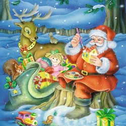 Ravensburger (08032) - "Weihnachtszauber" - 49 Teile Puzzle