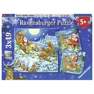 Ravensburger (08032) - "Weihnachtszauber" - 49 Teile Puzzle