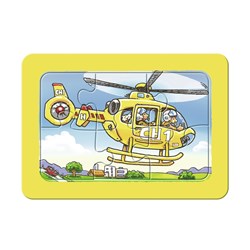 Ravensburger (06115) - "Freund und Helfer" - 6 Teile Puzzle