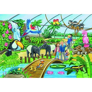 Ravensburger (07806) - "Willkommen im Zoo" - 24 Teile Puzzle