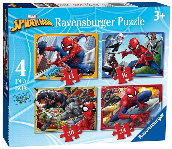 Ravensburger (06915) - "Spiderman" - 12 16 20 24 Teile Puzzle