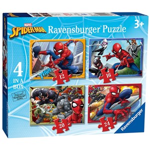 Ravensburger (06915) - "Spiderman" - 12 16 20 24 Teile Puzzle