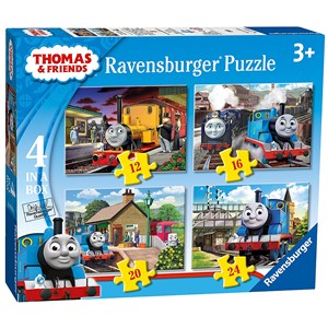 Ravensburger (07070) - "Thomas &Friends" - 12 16 20 24 Teile Puzzle