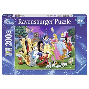 Ravensburger (12698) - "Disney Lieblinge" - 200 Teile Puzzle
