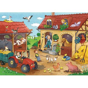Ravensburger (07560) - "Fleißig auf dem Bauernhof" - 12 12 Teile Puzzle