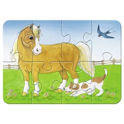 Ravensburger (06953) - "Liebenswerte Bauernhof" - 2 4 6 8 Teile Puzzle