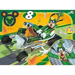Ravensburger - "Mickey and the Roadster Racers" - 12 16 20 24 Teile Puzzle