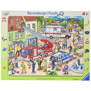 Ravensburger (06581) - "110, 112 - Eilt herbei!" - 24 Teile Puzzle