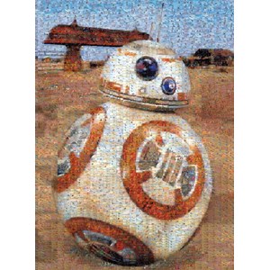 Buffalo Games (10607) - "Photomosaic Star Wars Episode VII BB-8" - 1000 Teile Puzzle