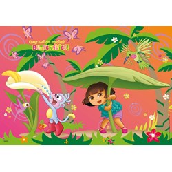 Ravensburger (08877) - "Dora in the Jungle" - 24 Teile Puzzle
