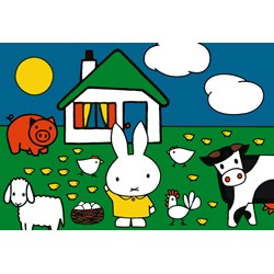 Ravensburger (07566) - "Miffy at the animals" - 12 Teile Puzzle
