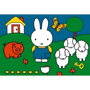 Ravensburger (07566) - "Miffy at the animals" - 12 Teile Puzzle