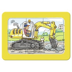 Ravensburger (06573) - "Traktor und Kipplader" - 6 Teile Puzzle
