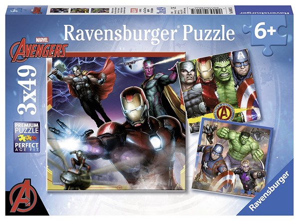 Ravensburger (08017) - "The Avengers" - 49 Teile Puzzle