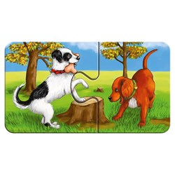 Ravensburger (07331) - "Liebenswerte Tiere" - 2 Teile Puzzle