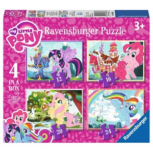 Ravensburger (06896) - "My Little Pony" - 12 16 20 24 Teile Puzzle