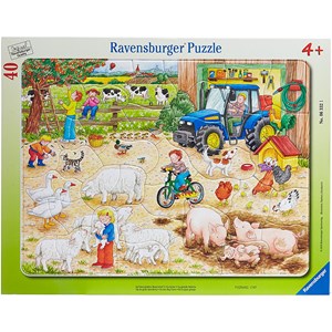 Ravensburger (06332) - "Auf dem großen Bauernhof" - 40 Teile Puzzle