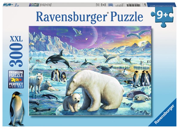 Ravensburger (13203) - "Treffen der Polartiere" - 300 Teile Puzzle