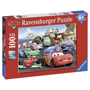 Ravensburger (10615) - "Brisantes Rennen" - 100 Teile Puzzle