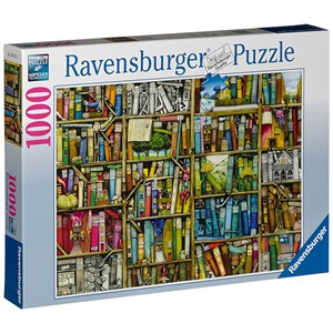 Ravensburger (19137) - Colin Thompson: "Magisches Bücherregal" - 1000 Teile Puzzle