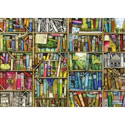 Ravensburger (19137) - Colin Thompson: "Magisches Bücherregal" - 1000 Teile Puzzle