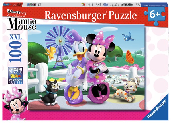 Ravensburger (10881) - "Minnie Mouse" - 100 Teile Puzzle