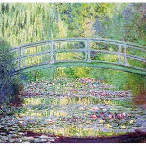 Puzzle Michele Wilson (A910-350) - Claude Monet: "Die japanische Brücke" - 350 Teile Puzzle