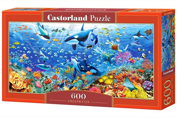 Castorland (B-060375) - "Unterwasserwelt" - 600 Teile Puzzle