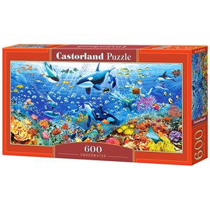 Castorland (B-060375) - "Unterwasserwelt" - 600 Teile Puzzle