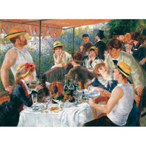 Puzzle Michele Wilson (W61-50) - Pierre-Auguste Renoir: "Das Frühstück der Ruderer" - 50 Teile Puzzle