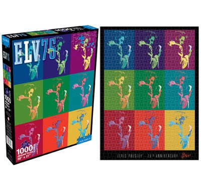 Aquarius (65161) - "Elvis - 75th Anniversary" - 1000 Teile Puzzle