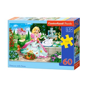 Castorland (B-066056) - "Prinzessin" - 60 Teile Puzzle