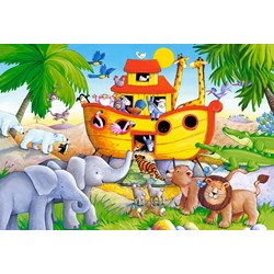 Castorland (B-040209) - "Noahs Arche und Tiere" - 40 Teile Puzzle