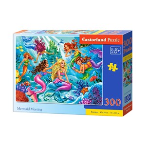 Castorland (B-030309) - "Treffen der Meerjungfrauen" - 300 Teile Puzzle