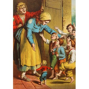 Grafika (00737) - Carl Offterdinger: "Der kleine Däumling" - 1000 Teile Puzzle