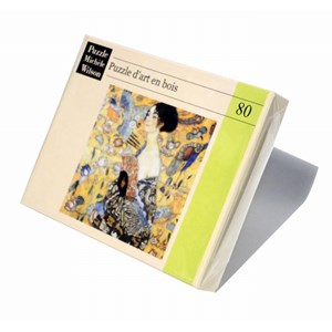Puzzle Michele Wilson (A515-80) - Gustav Klimt: "Dame mit Fächer" - 80 Teile Puzzle