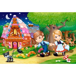 Castorland (B-041008) - "Bezaubernde Märchenfiguren" - 8 12 15 20 Teile Puzzle