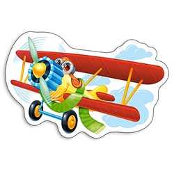 Castorland (B-015092) - "Fröhlicher Flieger" - 15 Teile Puzzle