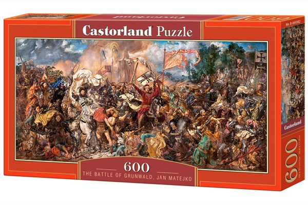 Castorland (B-060382) - "Schlacht bei Tannenberg" - 600 Teile Puzzle