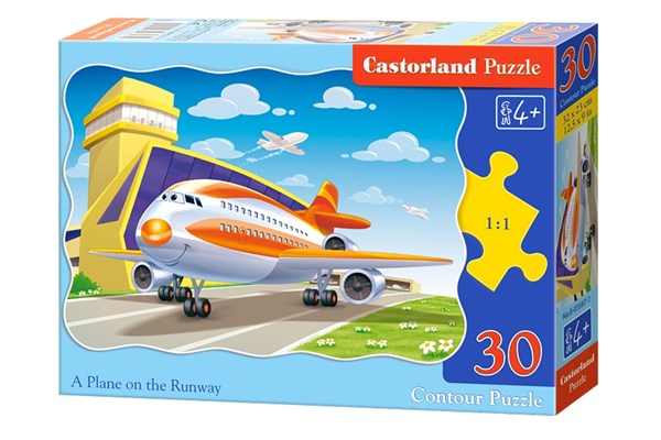 Castorland (B-03587) - "Flugzeug" - 30 Teile Puzzle