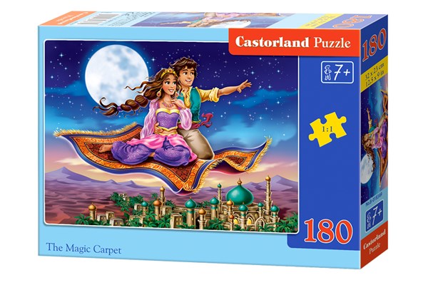Castorland (B-018369) - "Auf dem fliegenden Teppich" - 180 Teile Puzzle