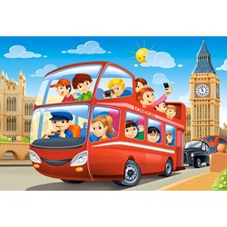 Castorland (B-041015) - "Travel The World" - 8 12 15 20 Teile Puzzle