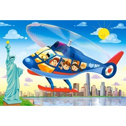 Castorland (B-041015) - "Travel The World" - 8 12 15 20 Teile Puzzle